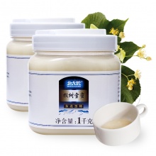北大荒 东北黑蜂 椴树雪蜜 纯蜂蜜1000g*2...