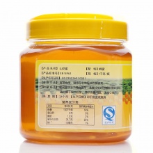 北大荒 东北黑蜂 山花蜜 百花纯蜂蜜1000g