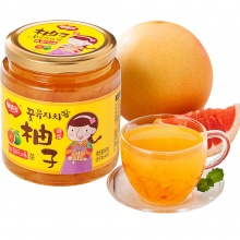 福事多蜂蜜柚子茶600g 韩国风味冲饮果汁水果茶...