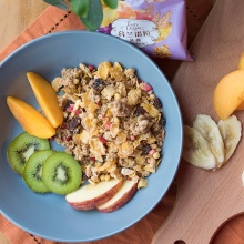 家乐氏 Kellogg’s 水果麦片 谷兰诺拉 黄桃什锦 即食谷物早餐 490g（35g*14小袋）