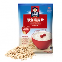 桂格早餐谷物 膳食纤维 即食燕麦片袋装1000g