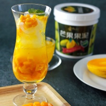 鲁太郎 芒果果酱果泥烘焙甜品奶茶店原料批发含果肉果粒酱1.36kg