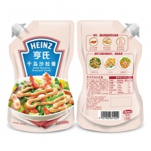 亨氏（Heinz）千岛沙拉酱 200g （袋装）调料调味品 西餐佐料 烘焙原料