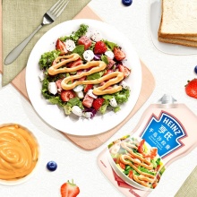 亨氏（Heinz）千岛沙拉酱 200g （袋装）调料调味品 西餐佐料 烘焙原料