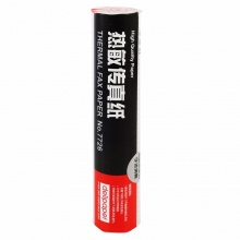 得力（deli） 7726 热敏传真纸210mm*20y 24卷/盒