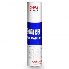 得力（deli）7724 热敏传真纸210mm*...
