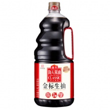 海天 金标生抽 黄豆酿造一级酱油 调味料调料1.9L