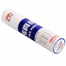 得力（deli） 7727热敏传真纸 210mm*30y 传真机纸 热敏纸 办公用品 7723(210mm*20m)单卷 #34