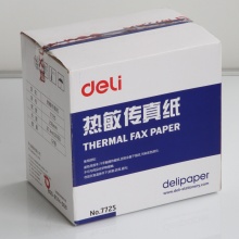 得力（deli） 7727热敏传真纸 210mm...