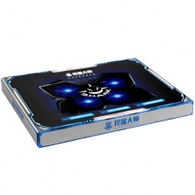 超频三（PCCOOLER）控温大师 笔记本散热器（笔记本支架/散热架/散热垫/散热器底座/适用于15.6英寸）