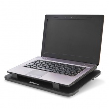 酷冷至尊(CoolerMaster)CME2 17寸及以下笔记本散热器(冲网面板/14cm双风扇/静音/大风量)黑色