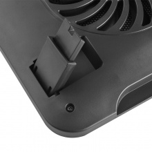 酷冷至尊(CoolerMaster)CME2 17寸及以下笔记本散热器(冲网面板/14cm双风扇/静音/大风量)黑色