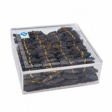 仙人岛 辽宁营口海参礼盒 精选刺参干货 海鲜水产 端午礼品大礼包团购福利 淡干特贡海参礼盒500g 50-60头