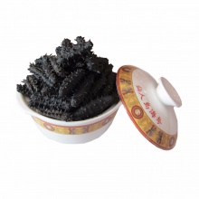 仙人岛 辽宁营口海参礼盒 精选刺参干货 海鲜水产 端午礼品大礼包团购福利 淡干特贡海参礼盒500g 50-60头