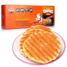 小林煎饼 饼干蛋糕休闲零食 林桑手烧-芝麻煎饼160g/盒