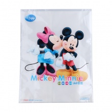 迪士尼(Disney)A4透明书套书皮中小学生课本书套环保防滑书套学习用品 5只装Z6313