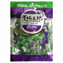 华味亨 蜜饯果干 办公室特产零食品小吃梅子干果脯 西梅165g/袋