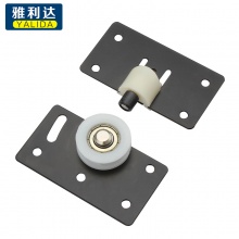 固特 衣柜趟门轮滑轨吊轮移门轮配件 家具衣橱滑轮...