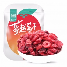华味亨 蜜饯果干 零食果脯水果干可口休闲小吃 蔓越莓干100g/袋