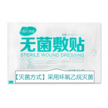 海氏海诺 无菌敷贴 大号创可贴透气 10*10cm*20片赠2片（创面伤口愈合护理医用敷料贴）