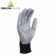 代尔塔（DELTAPLUS） 工业防滑丁腈涂层精细操作防护工作耐磨劳保手套201715 8#