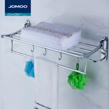 九牧（JOMOO） 毛巾架不锈钢置物架卫浴浴室挂...
