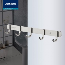 九牧（JOMOO） 卫浴挂件浴室五金挂件纸巾架毛巾杆纸巾架毛巾杆单杆双杆浴巾架单层铝篮 太空铝系列 939305-7Z-1 衣钩