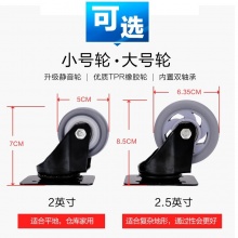 拉杆车小推车买菜拉货车折叠便携手拉车家用平板手推车搬运车拖车 经典款蓝