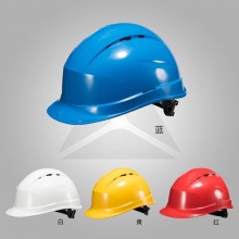 代尔塔旗舰店 通风款石英1型 含透气窗工地安全帽 安全头盔防砸吸汗 送帽带 白色(石英1型102012)