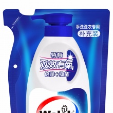 威露士（Walch） 衣物家居消毒液除菌液洗衣液 有氧倍净洗衣液袋装（补充装）500g*3
