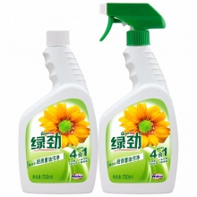 绿劲 厨房去重油污净 700ml +700ml 补充装 洗洁