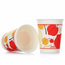 宜洁 一次性杯子纸杯80只装250ML9926