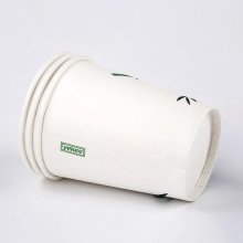宜洁（yekee） 纸杯加厚一次性杯子竹纤维熊猫纸杯250ml 80只/包 Y-9629 50只装