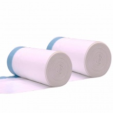 e洁 自动收口可扣垃圾袋加厚手提式 40cm*45cm*60只*2卷