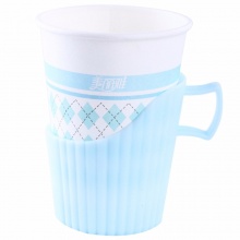 美丽雅 茶语加厚纸杯50只装250ml HC049598