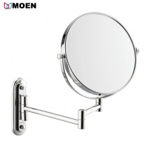 摩恩（MOEN）卫浴挂件 折臂浴室化妆镜 浴室美...