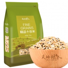 天地粮人 精品 十谷米 1.25kg（小米 黑米...