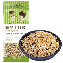 天地粮人 精品 十谷米 330g（小米 黑米 糯...