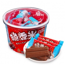 脆香米脆米心牛奶巧克力 糖果巧克力 216g 碗...