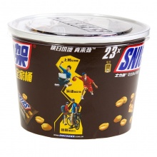 士力架花生夹心巧克力（全家桶）糖果巧克力休闲零食460g