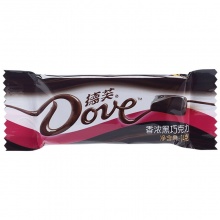 德芙（Dove）香浓黑巧克力糖果巧克力休闲零食252g