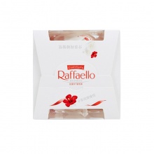 Ferrero Raffaello费列罗拉斐尔椰蓉扁桃仁糖果巧克力礼盒15粒150g