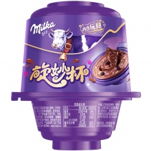 妙卡（MILKA）旋妙杯 含奥利奥饼干碎及脆谷粒...