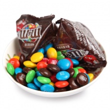 M&M’s 妙趣畅享牛奶巧克力豆碗装 mm豆 糖果巧克力 270g