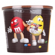 M&M’s 妙趣畅享牛奶巧克力豆碗装 mm豆 糖果巧克力 270g