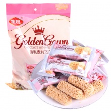 金冠 香乳麦片巧克力 休闲零食营养燕麦巧克力婚庆喜糖果 468g