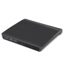 IT-CEO USB3.0外置光驱 高速移动光驱 外接移动CD DVD刻录机 笔记本外接光驱16倍速 黑/自带数据线 W521