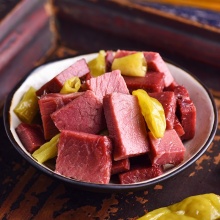 张飞 什锦牛肉 四川特产 旅游休闲零食小吃 十口味量贩混合装大礼包500g
