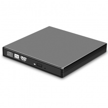 IT-CEO USB3.0外置光驱 高速移动光驱 外接移动CD DVD刻录机 笔记本外接光驱16倍速 黑/便携款 W036