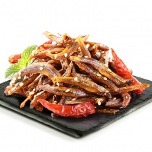 良品铺子香辣小鱼仔东江鱼小鱼干即食麻辣湖南特产辣...